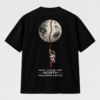 murn-astronaut-moon-graphic-tshirt-black-back MURN black graphic T-shirt back featuring moon astronaut artwork and statement text