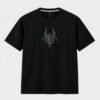 murn-serpent-graphic-tshirt-black-front MURN black graphic T-shirt front featuring detailed serpent artwork
