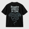 murn-serpent-inspire-others-to-rise-graphic-tshirt-black-back Inspire Others to Rise Serpent Graphic T-Shirt