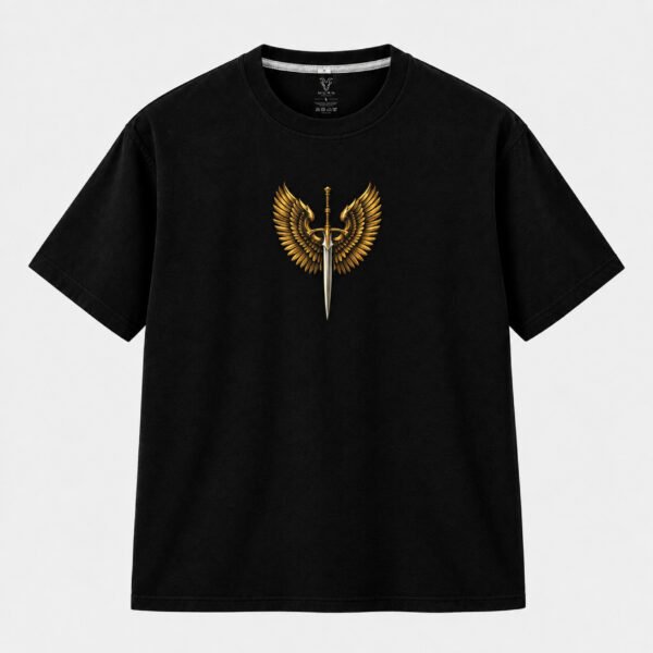 murn-winged-sword-graphic-tshirt-black-front Winged Sword Graphic T-Shirt